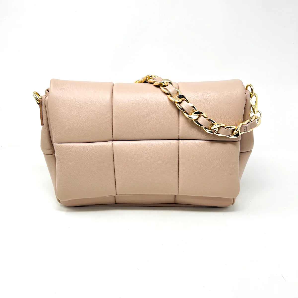 Nude Quilted Bag