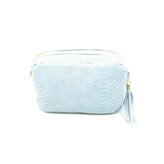 Croc Camera Bag | Lt Blue