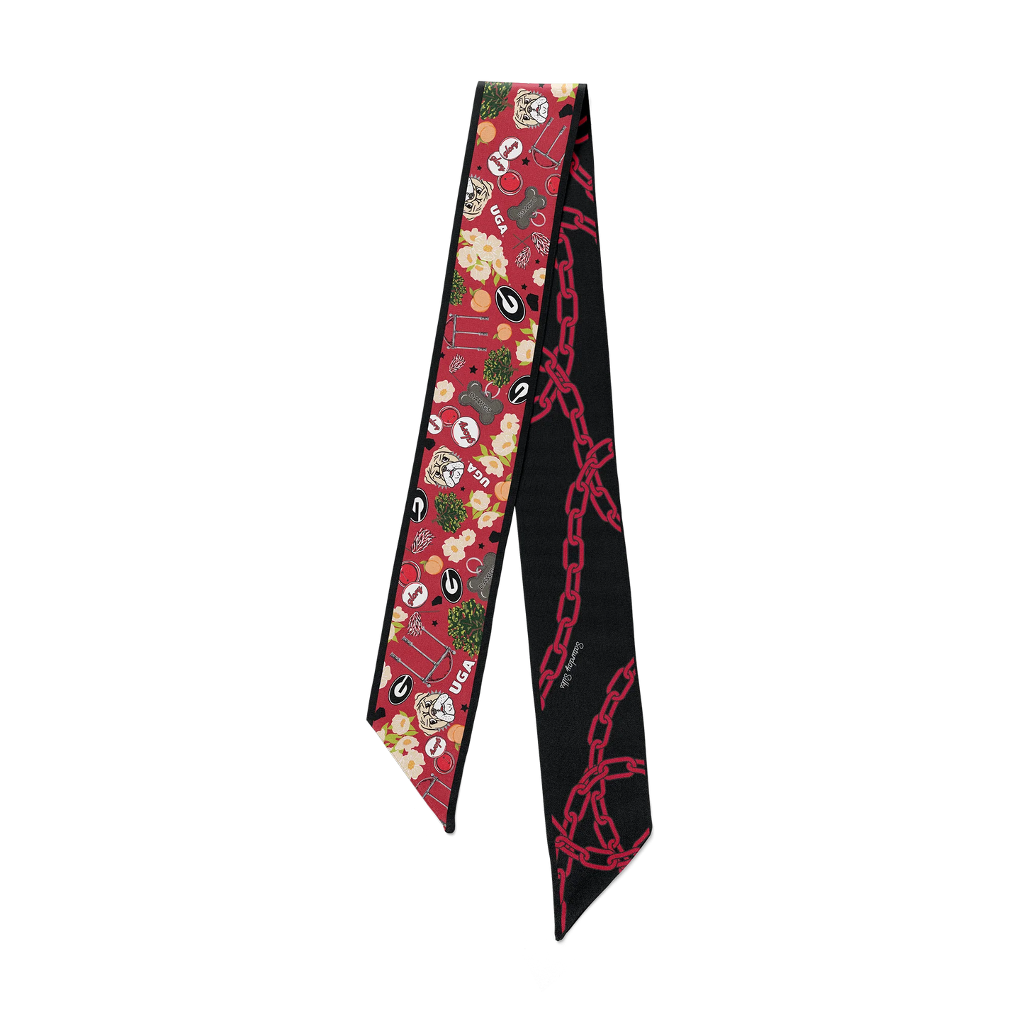 Bulldog Skinny Scarf