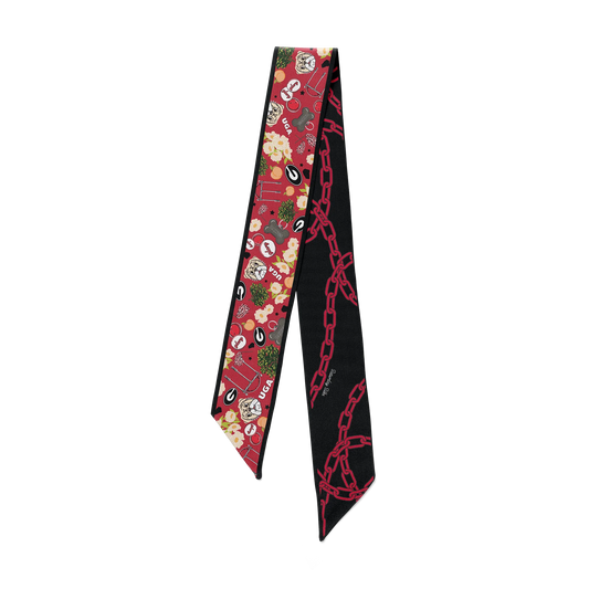Bulldog Skinny Scarf