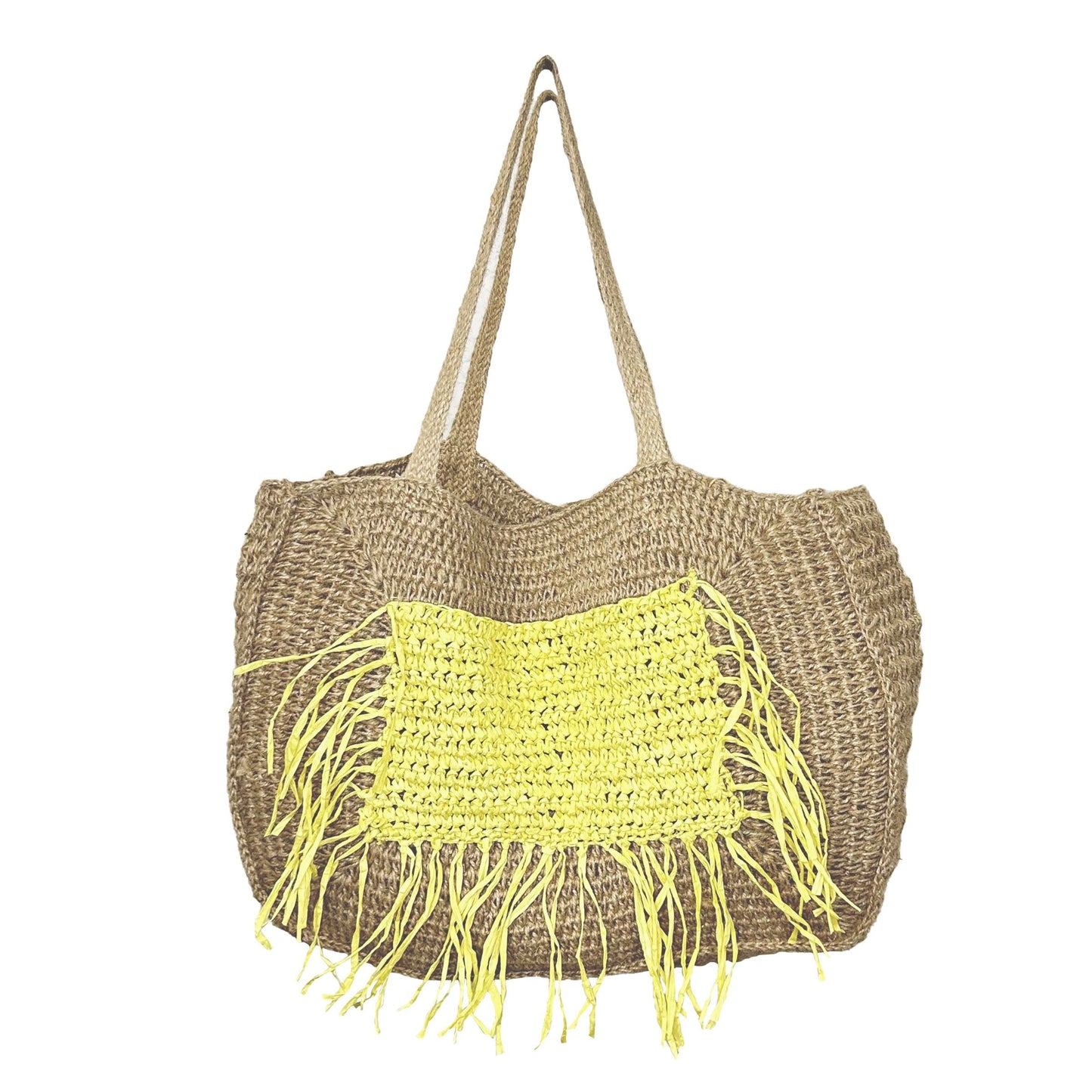 Lana Jute Bag | Yellow