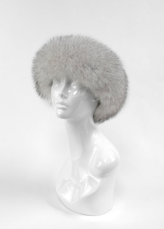 Fox Fur Headband/Collar | Natural