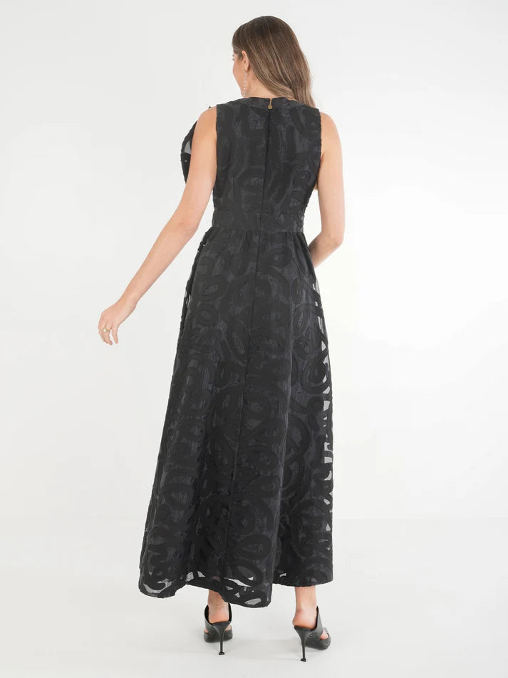 Bella Maxi Dress | Joy/Black