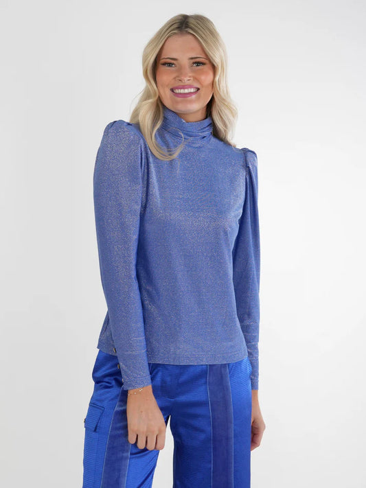 Tessa Turtleneck | Dazzling Blue