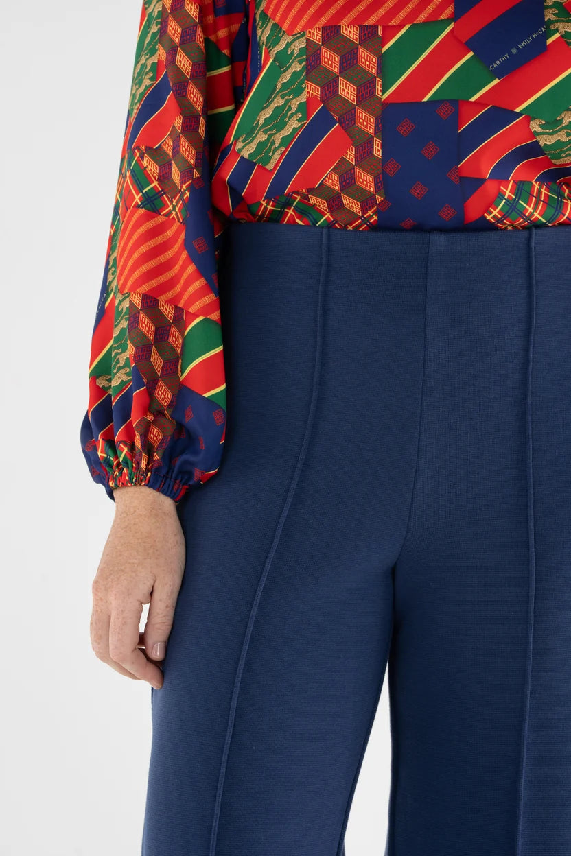 Cropped Piper | Twilight Blue