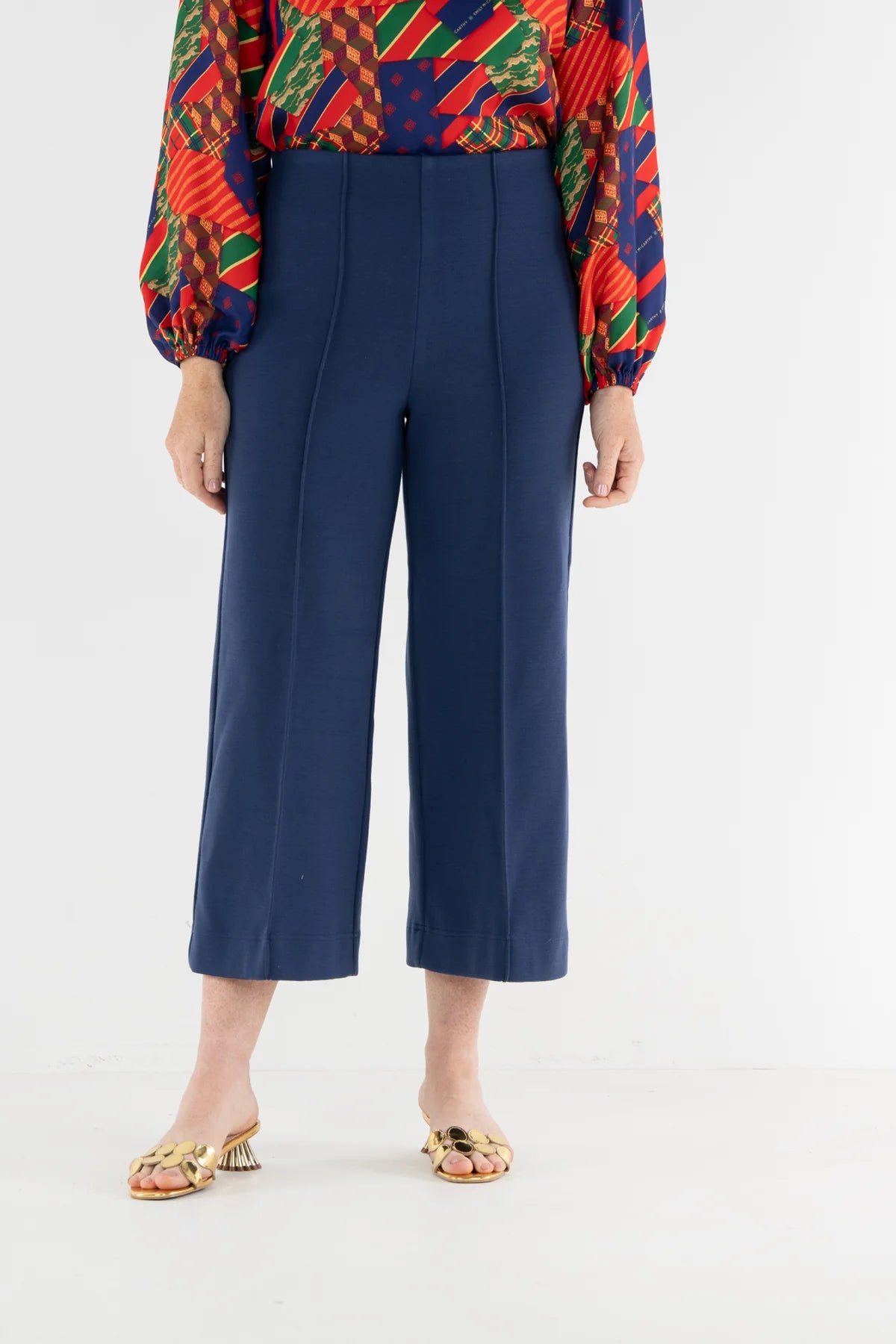 Cropped Piper | Twilight Blue