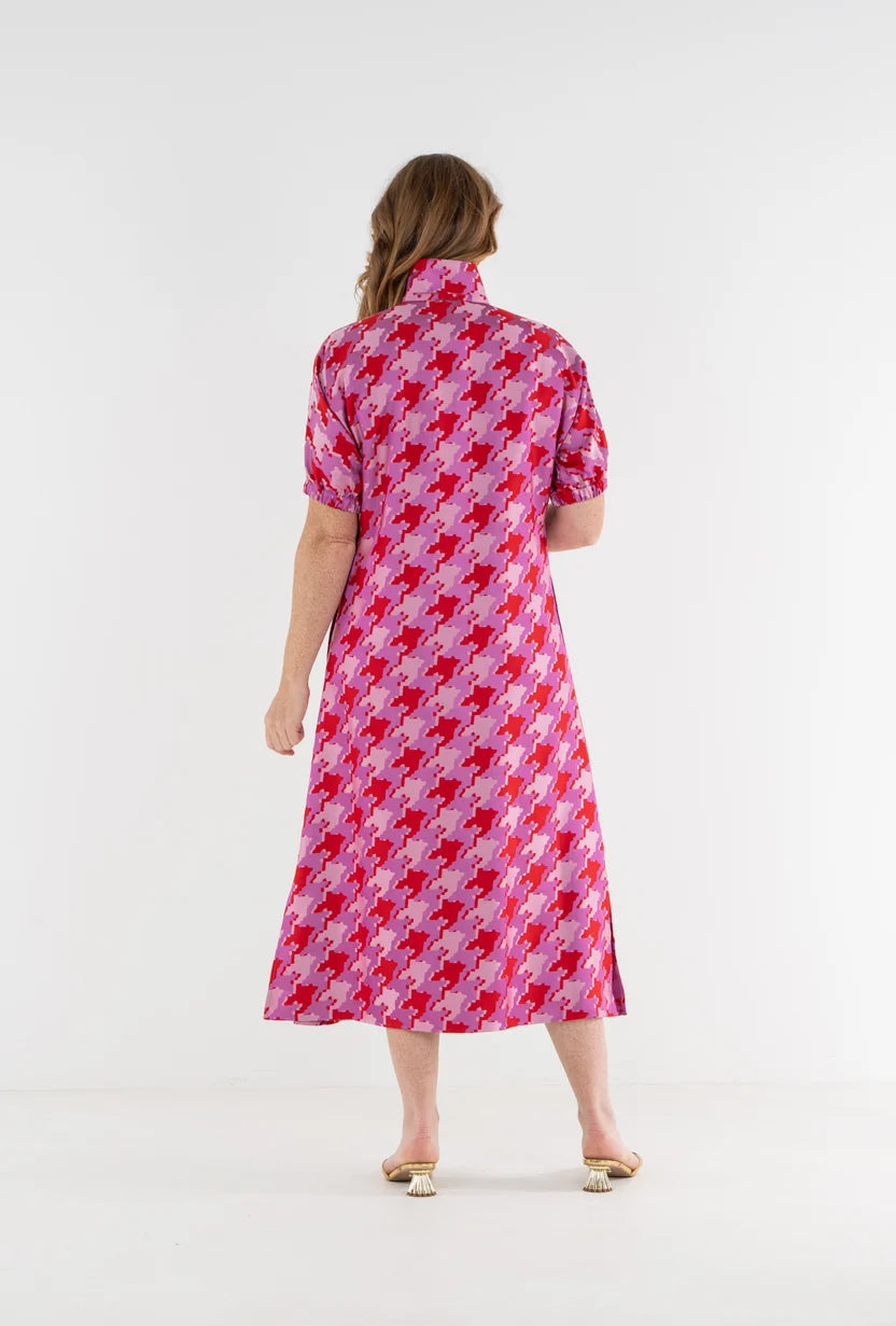 Poppy Maxi | Houndstooth