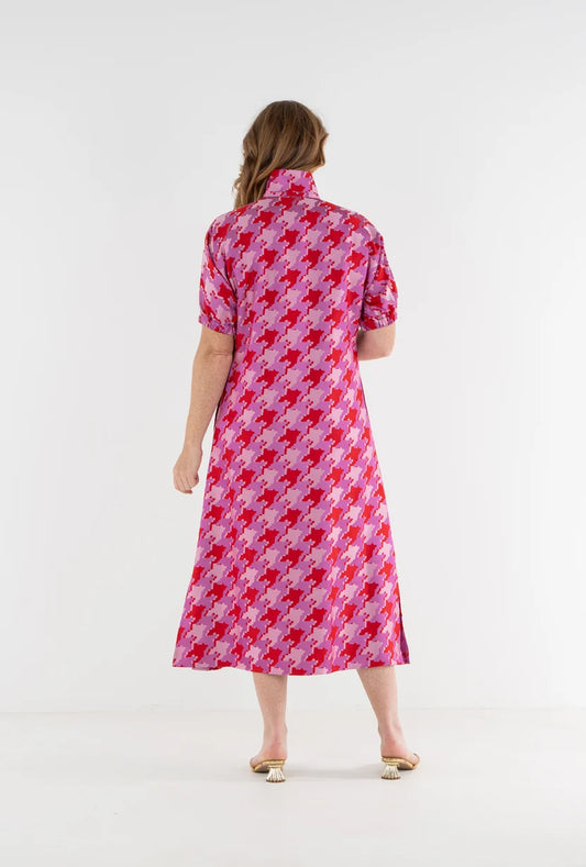 Poppy Maxi | Houndstooth