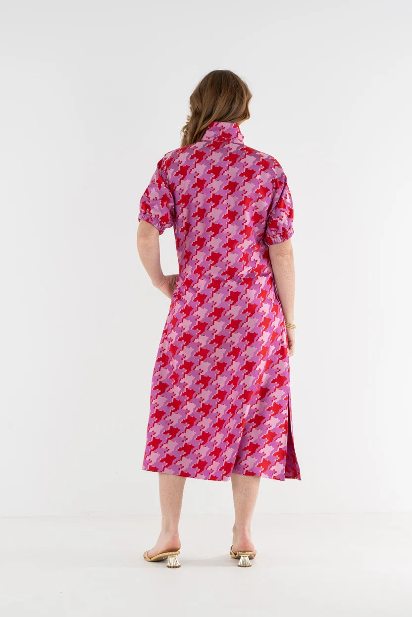 Poppy Maxi | Houndstooth