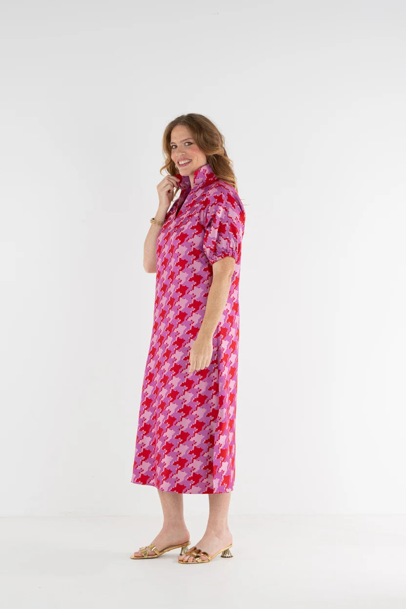 Poppy Maxi | Houndstooth