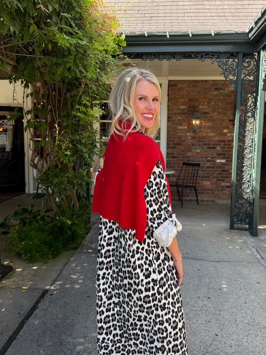 Scarlet Sweater Wrap