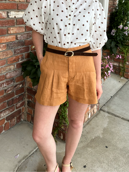 Frida Linen Shorts