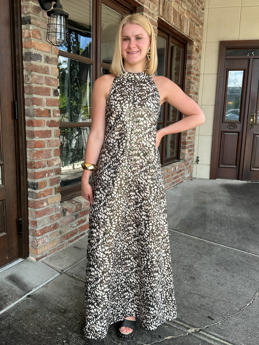 Jacinta Metallic Dress