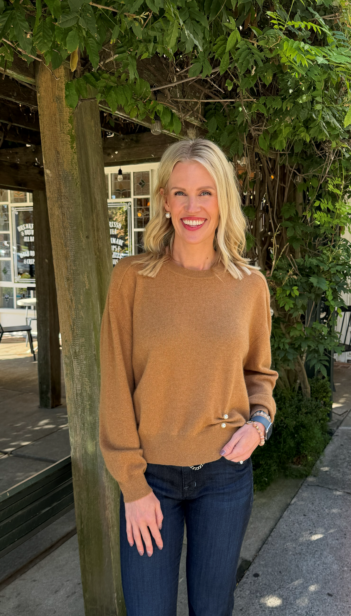 Pearl Detail Sweater