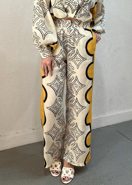 Tulum Pant | Yellow