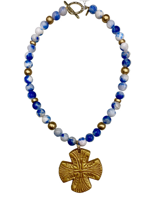 Martha Cross Necklace