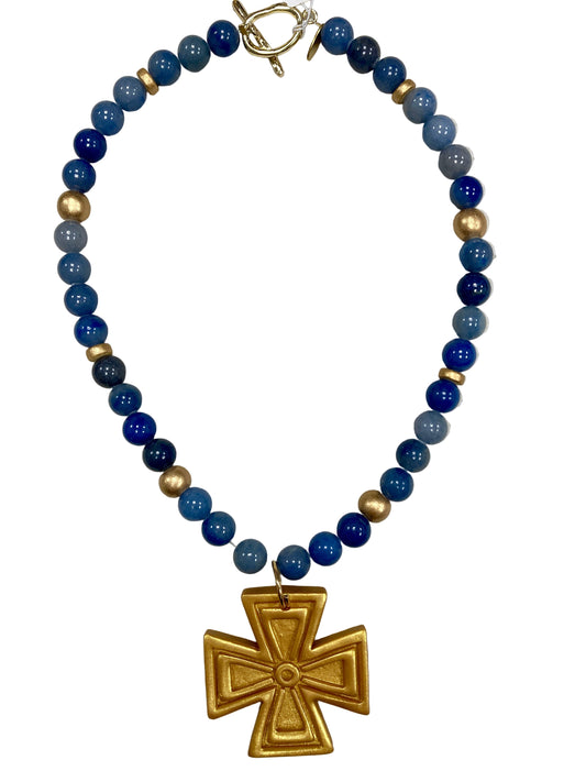 Anna Cross Necklace