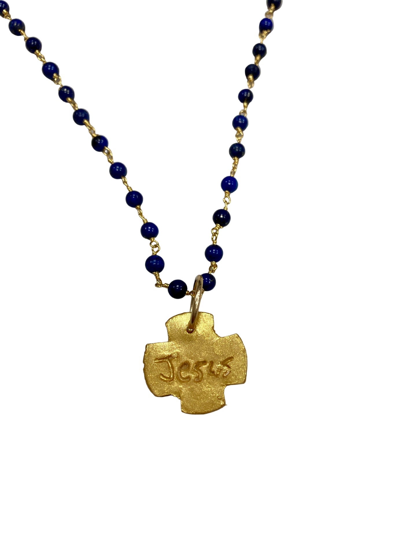 Small Julia Necklace | Blue