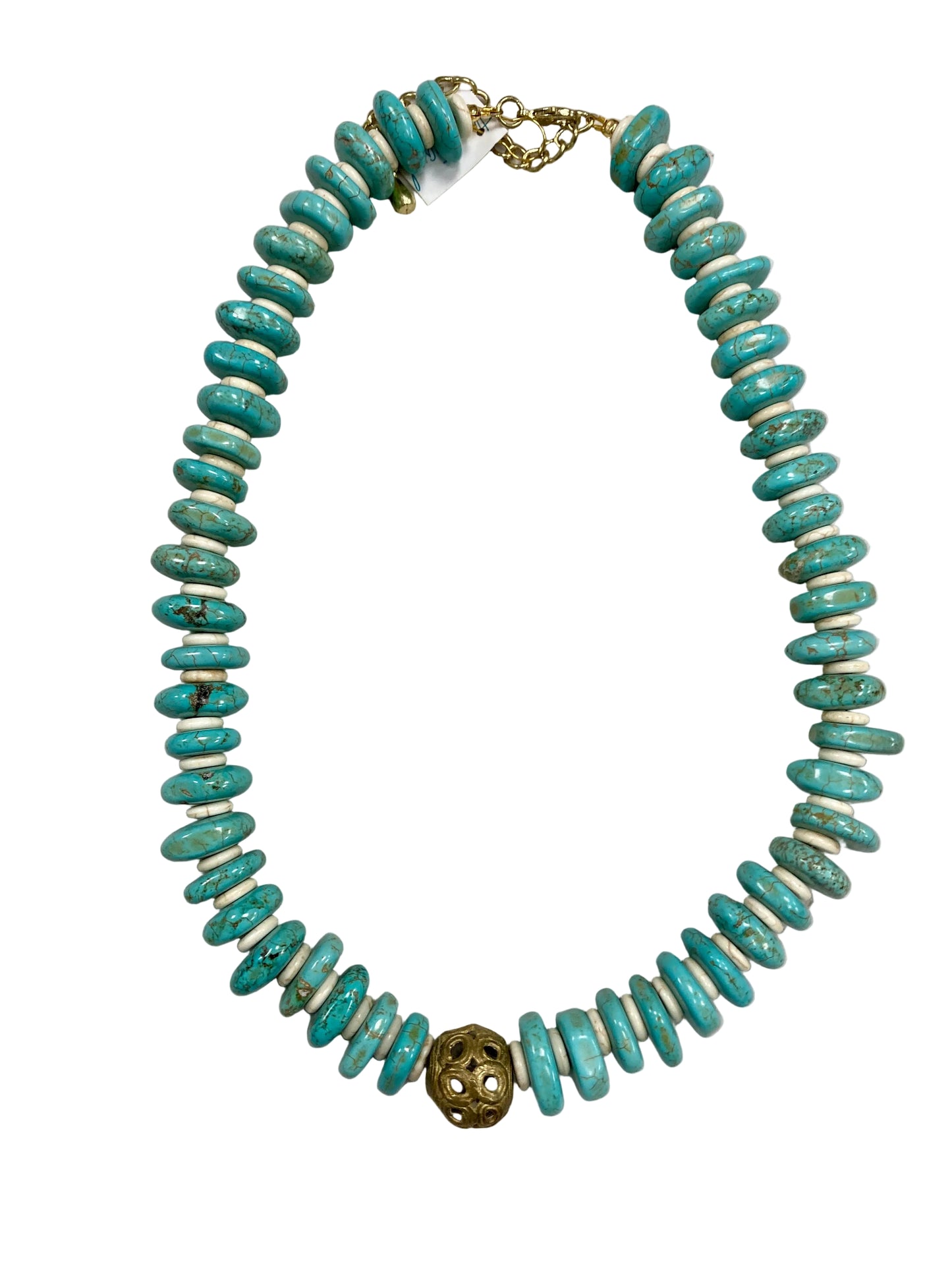 Turquoise Bead Necklace
