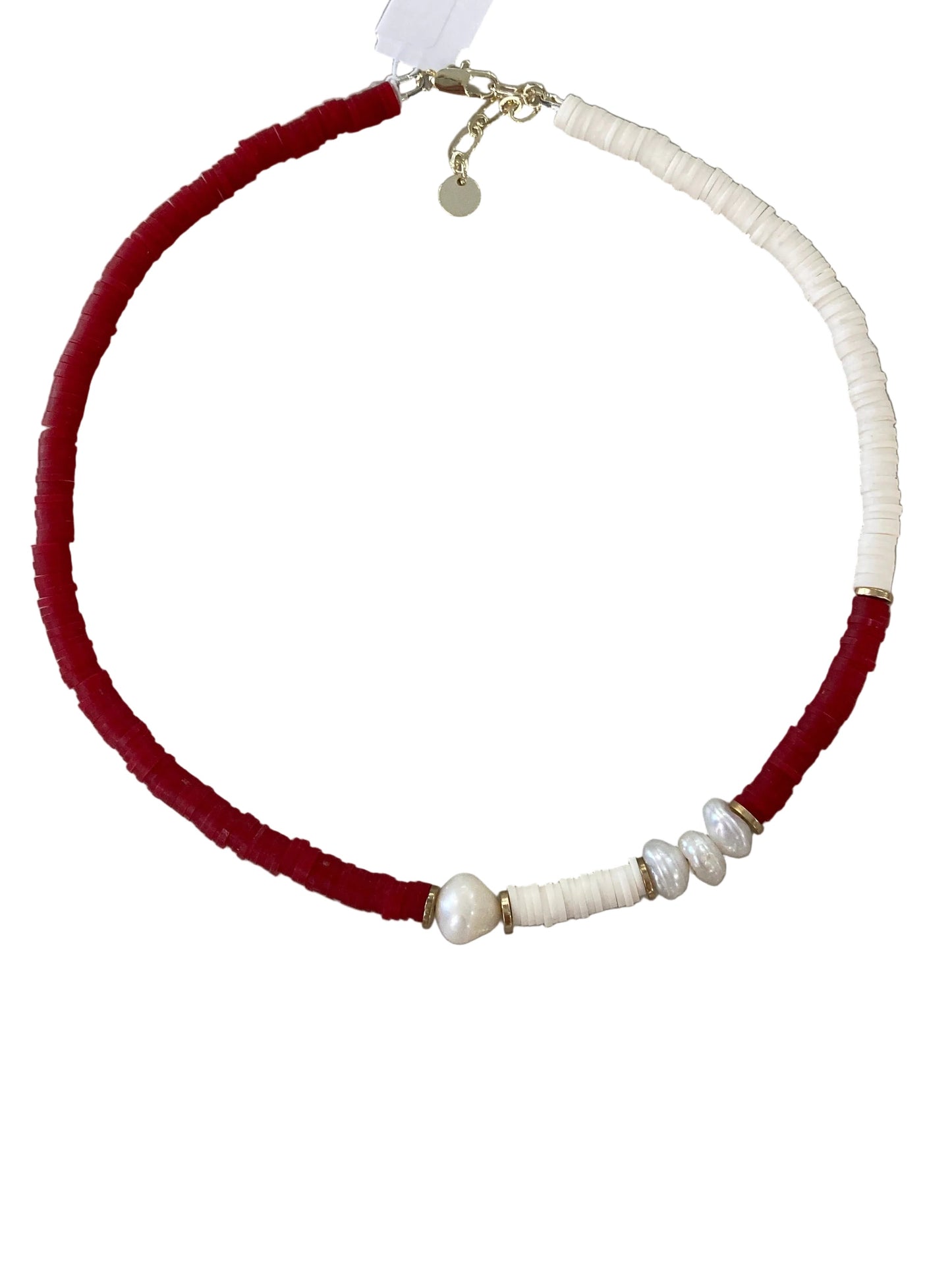 Red & White Necklace