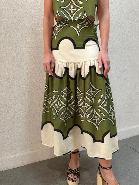 Zoe 2 Skirt | Green