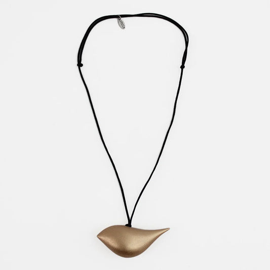 Robin Bird Necklace | Gold