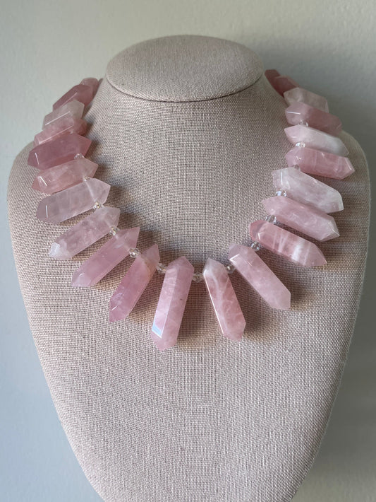 Rose Quartz Necklace