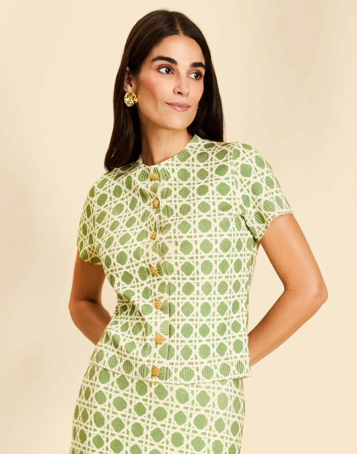 Isabel Short Sleeve Cardigan