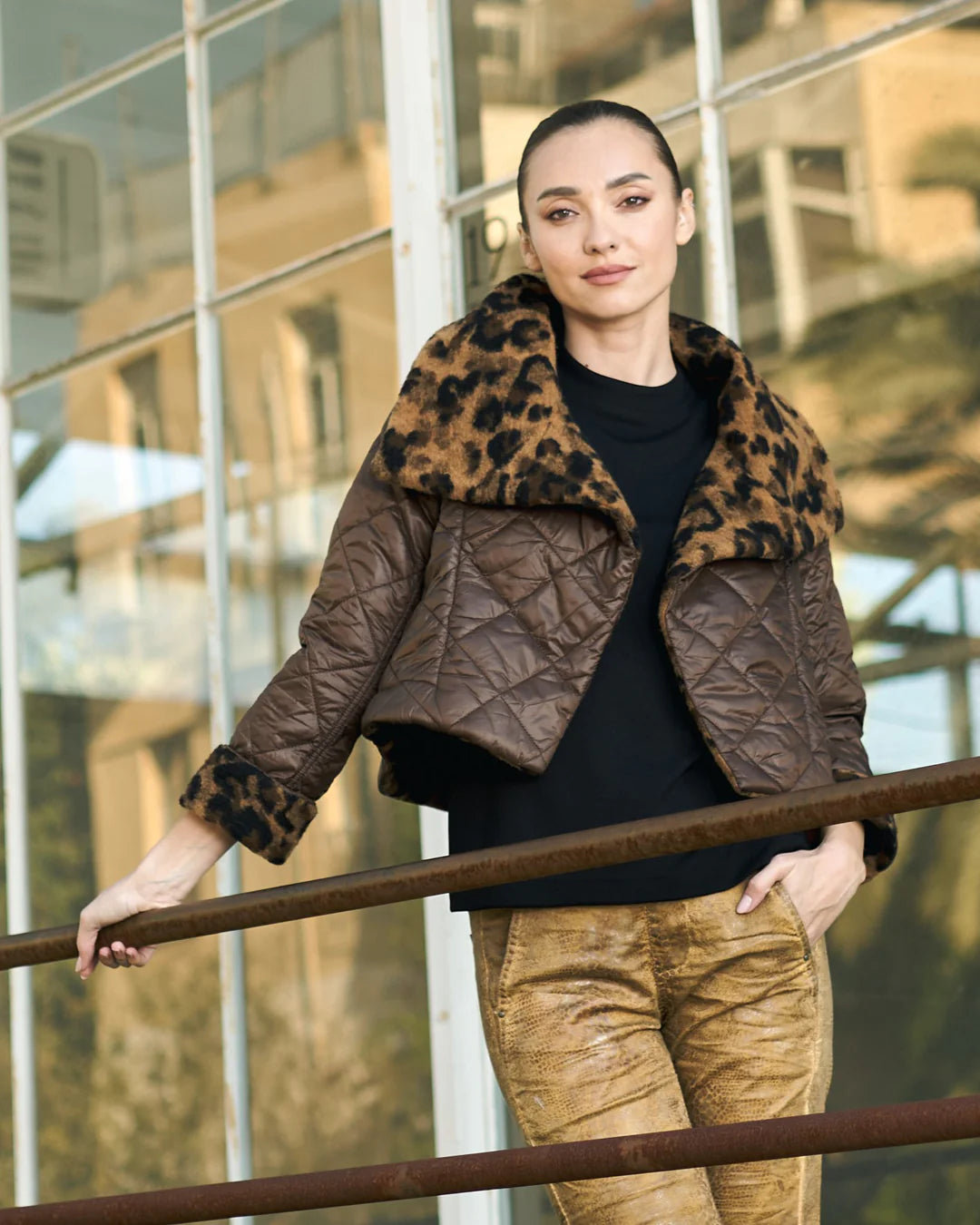 Chocolate Cheetah Jacket