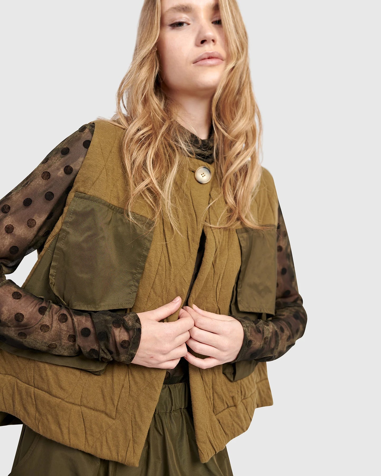 Stow Vest | Khaki