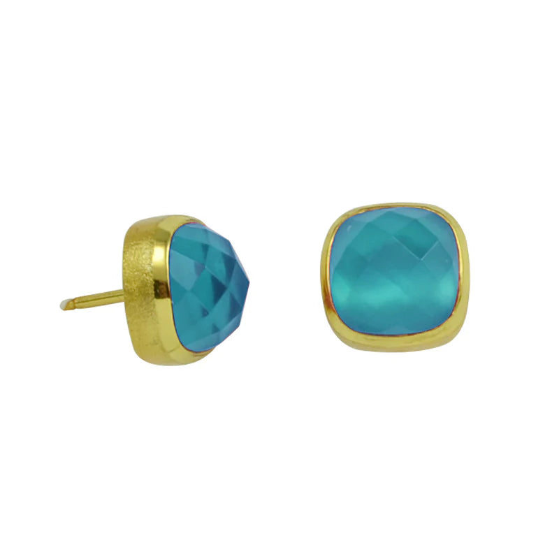 Asha Studs | Ice Blue