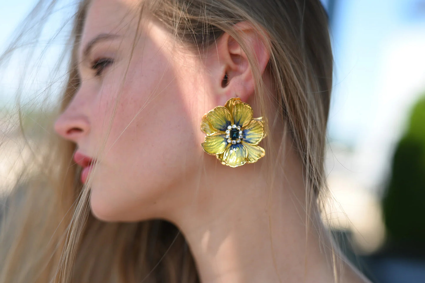 Box Floral Earring | Jonquil