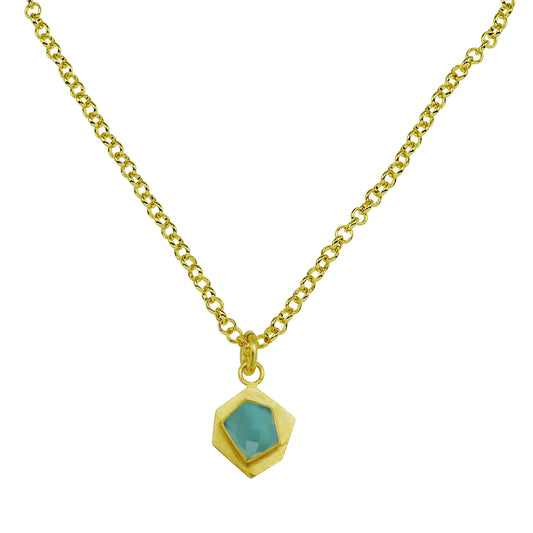 Linear Necklace | Ice Blue