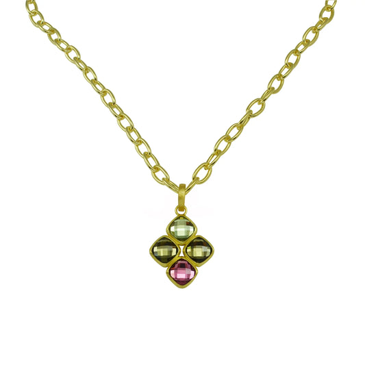 Sasha Necklace | Royal Pink