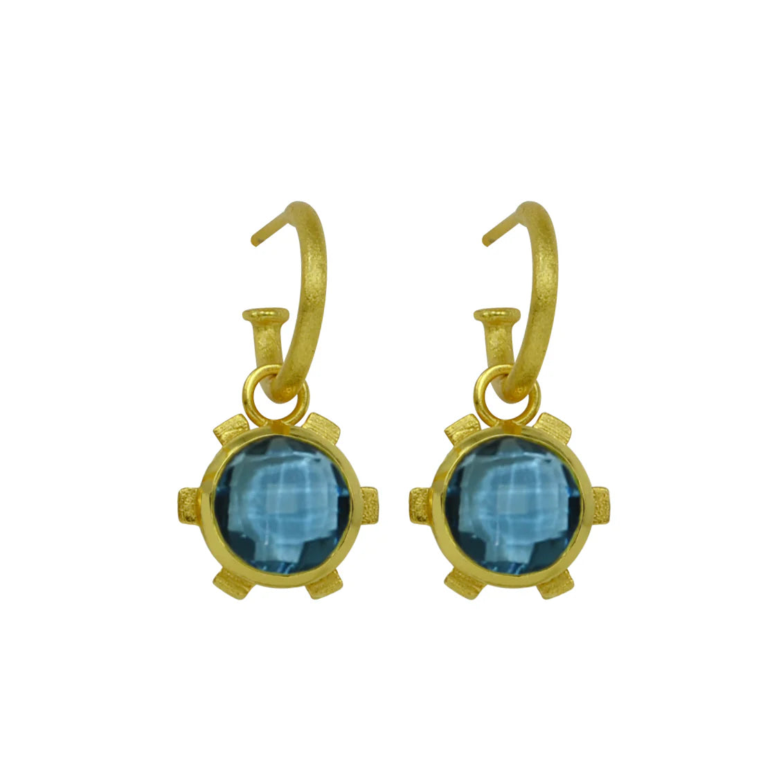 Floral Earring | Mdnt Blue