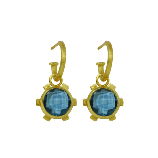 Floral Earring | Mdnt Blue