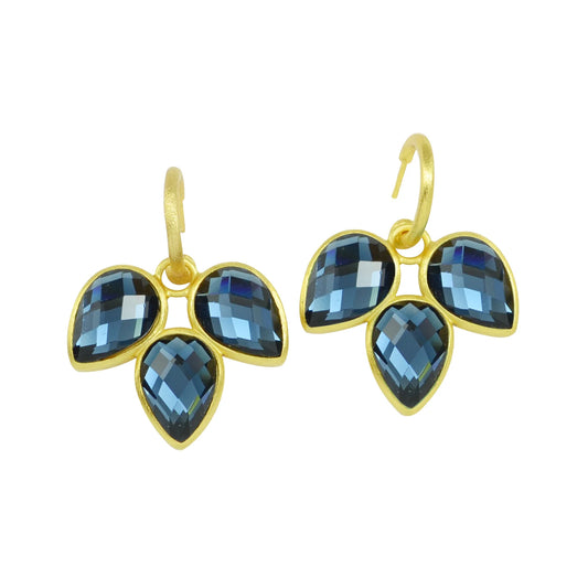 Eliana Earrings | Midnight