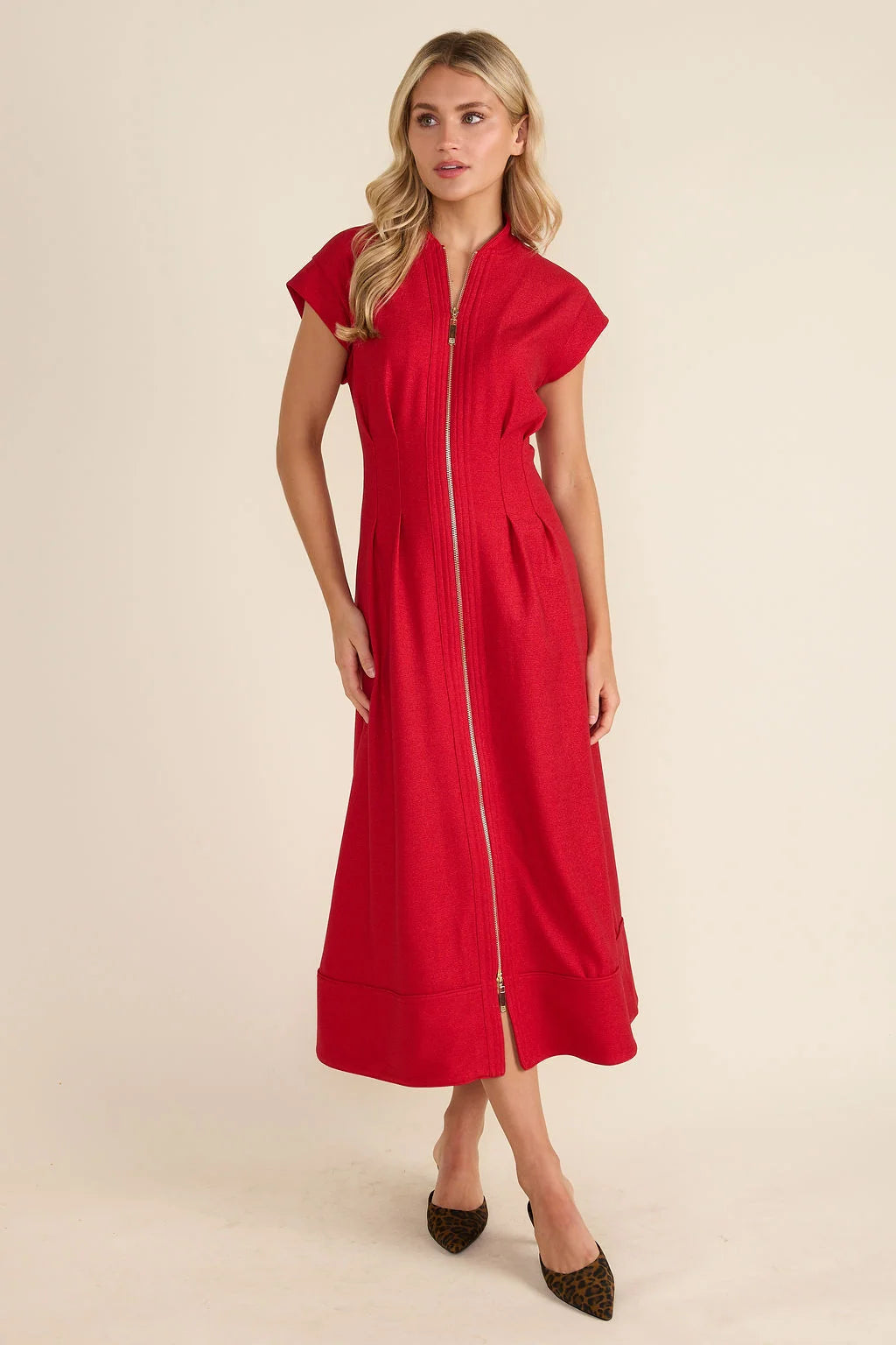 Rosalie Dress | Crimson
