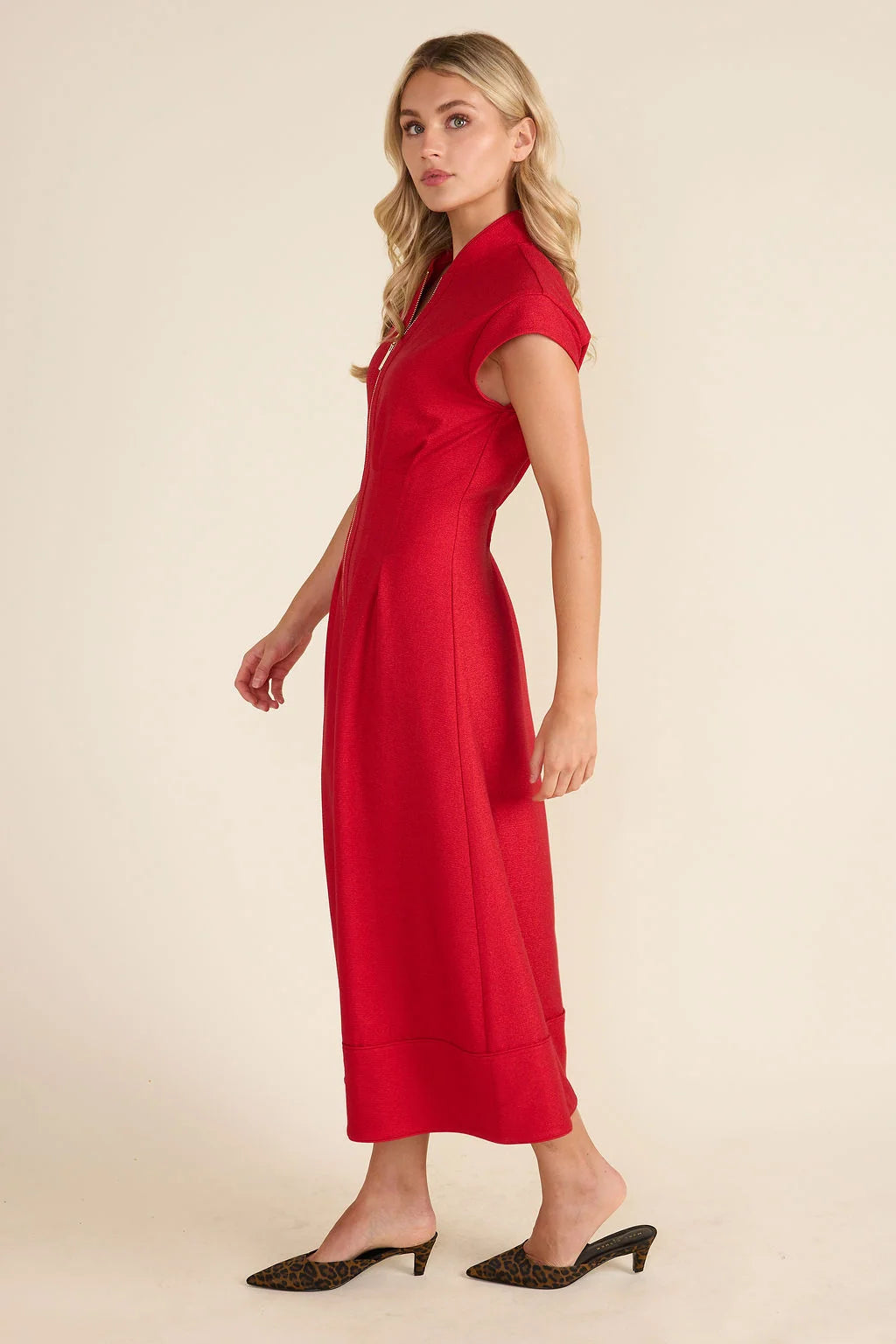 Rosalie Dress | Crimson