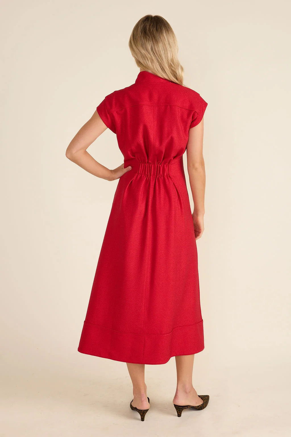 Rosalie Dress | Crimson