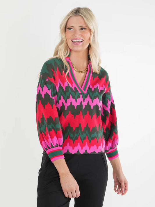 Lolli Sweater | Ruby Ripple