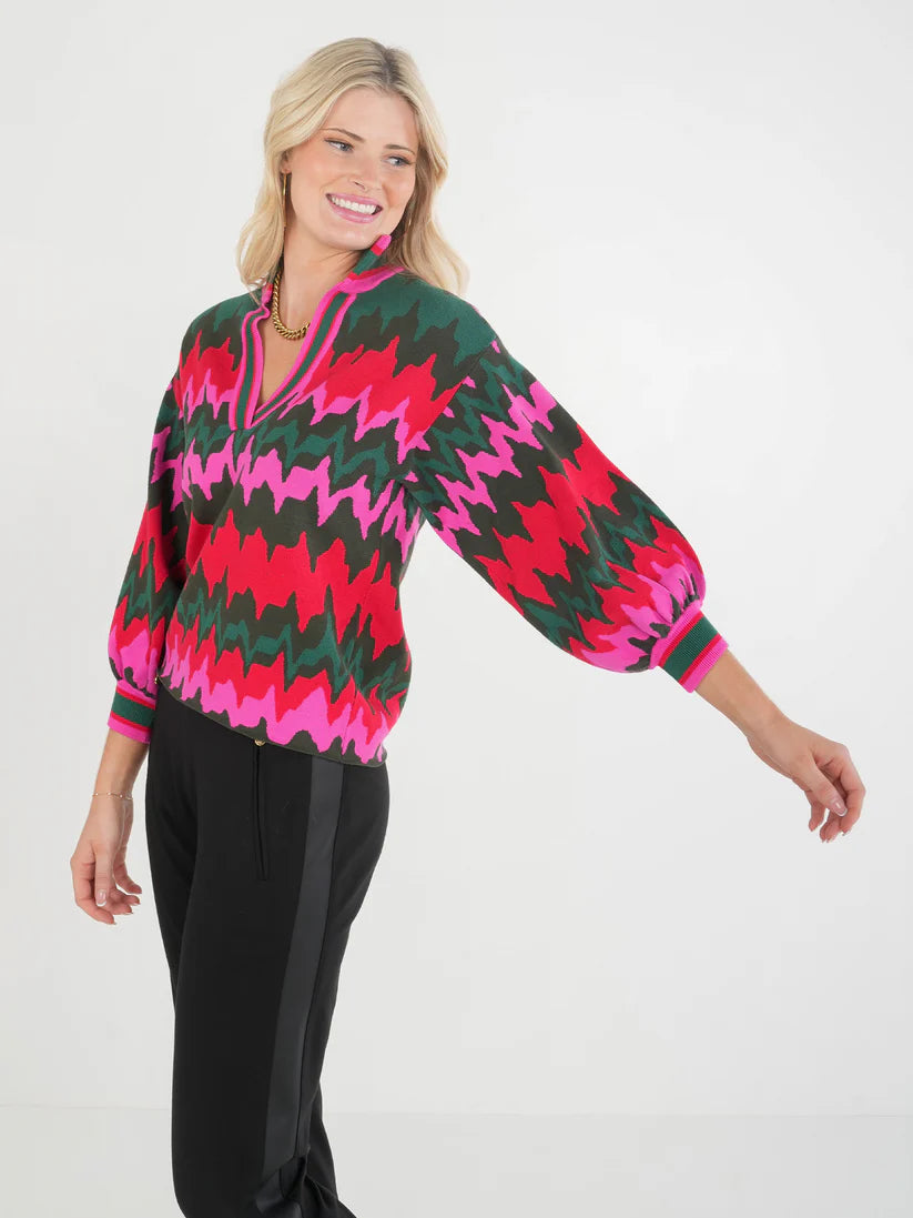 Lolli Sweater | Ruby Ripple