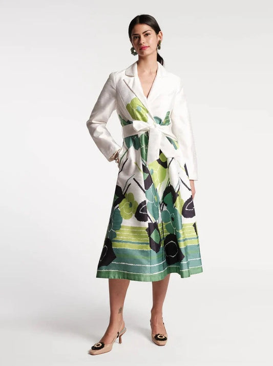 Lucille Wrap Dress | Green