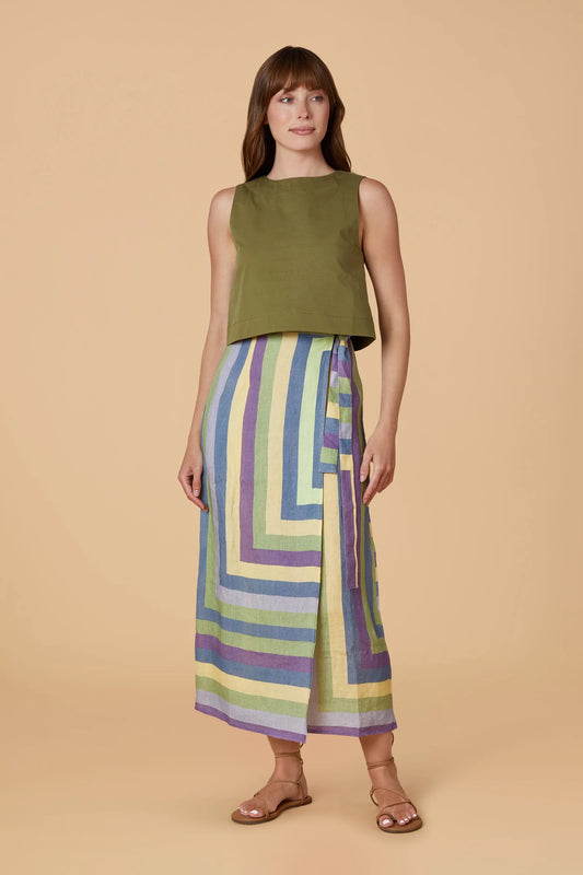 Leigh Wrap Skirt