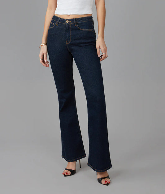 Alice Flare | Dk Rinse Blue