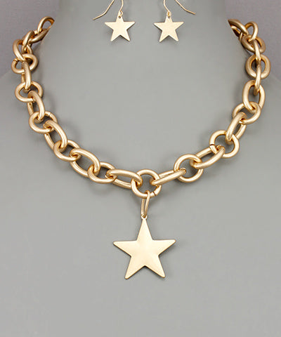 Star Chain Necklace
