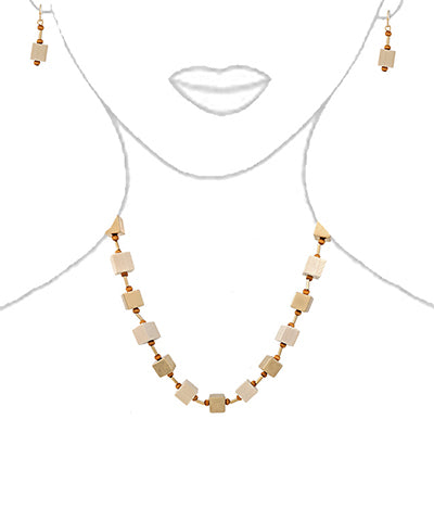 Wood Bead Necklace