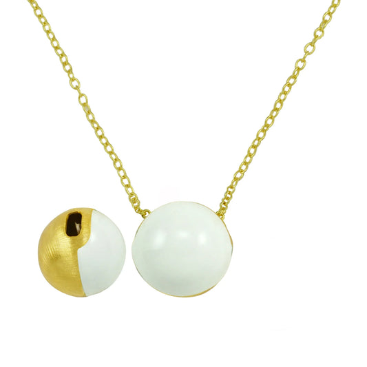 Sphera Necklace | White