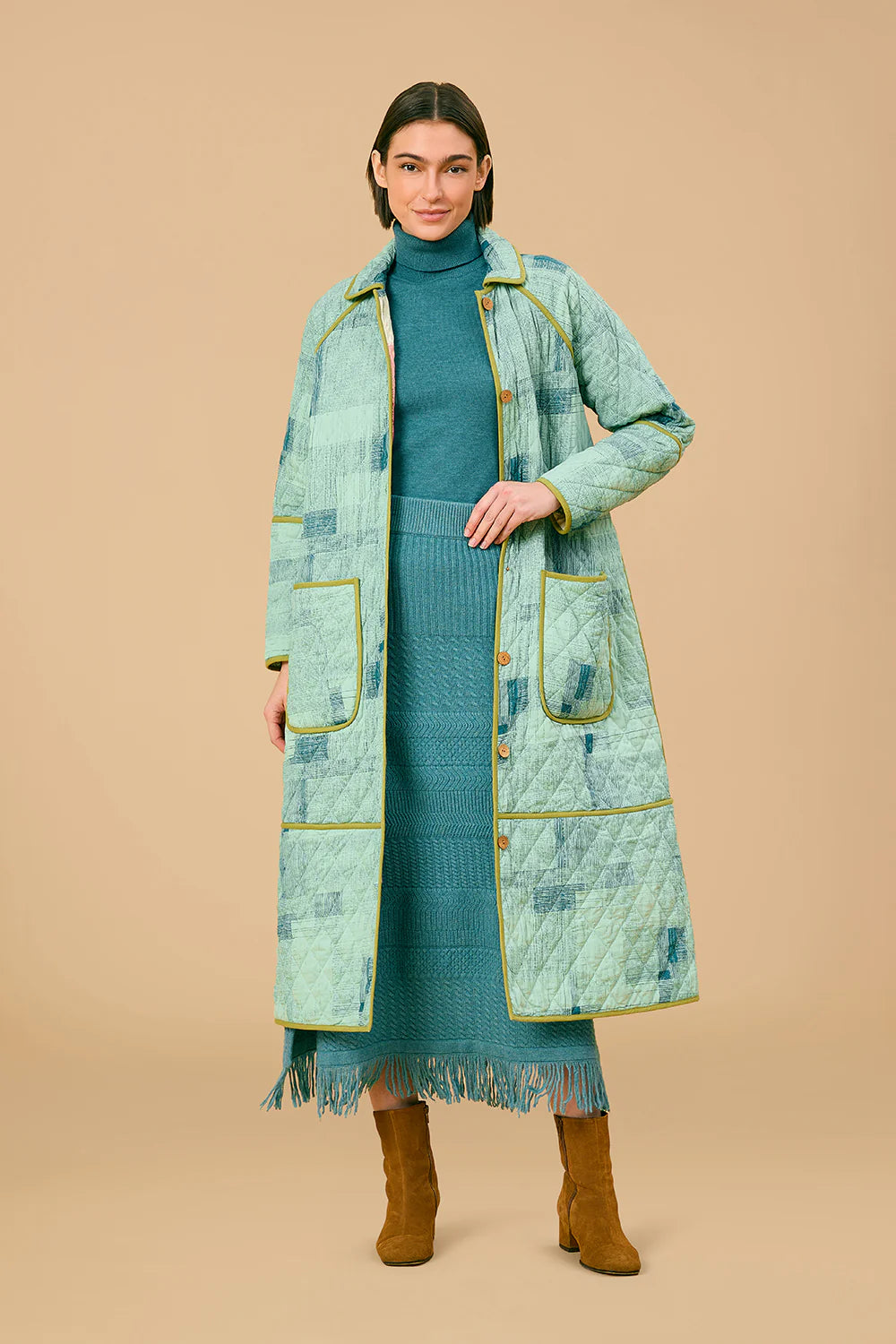 Quilted Reversible Coat