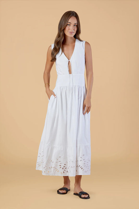 Asha Dress | White